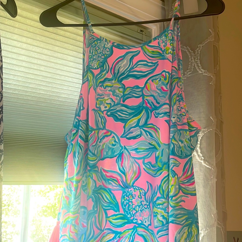 Lilly Pulitzer Pelican Margo Swing Dress size XL